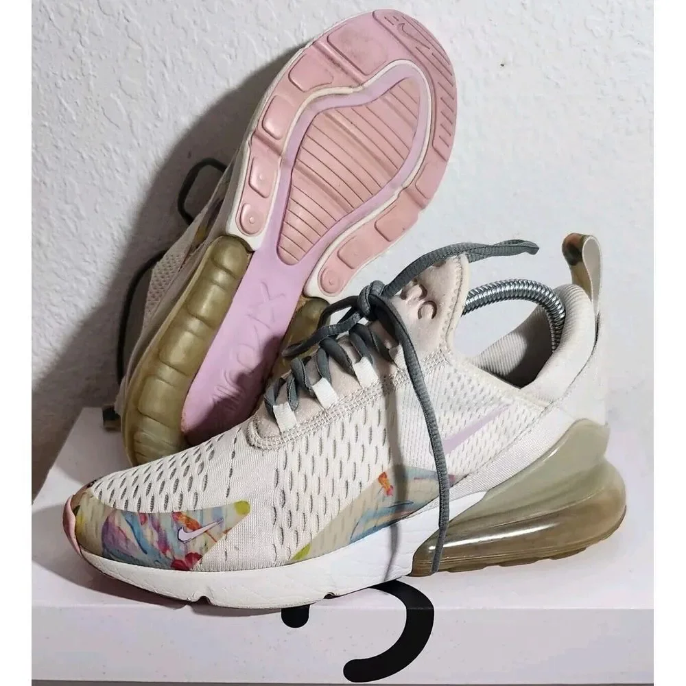 Nike Air Max 270 Multicolor Athletic Shoes - Picture 9 of 10